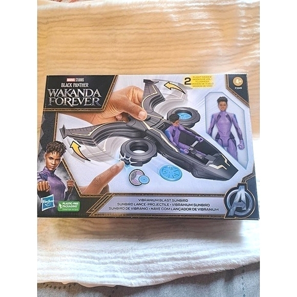Marvel Other - Marvel Studios Black Panther Wakanda Forever Kids Toy Play Sunbird